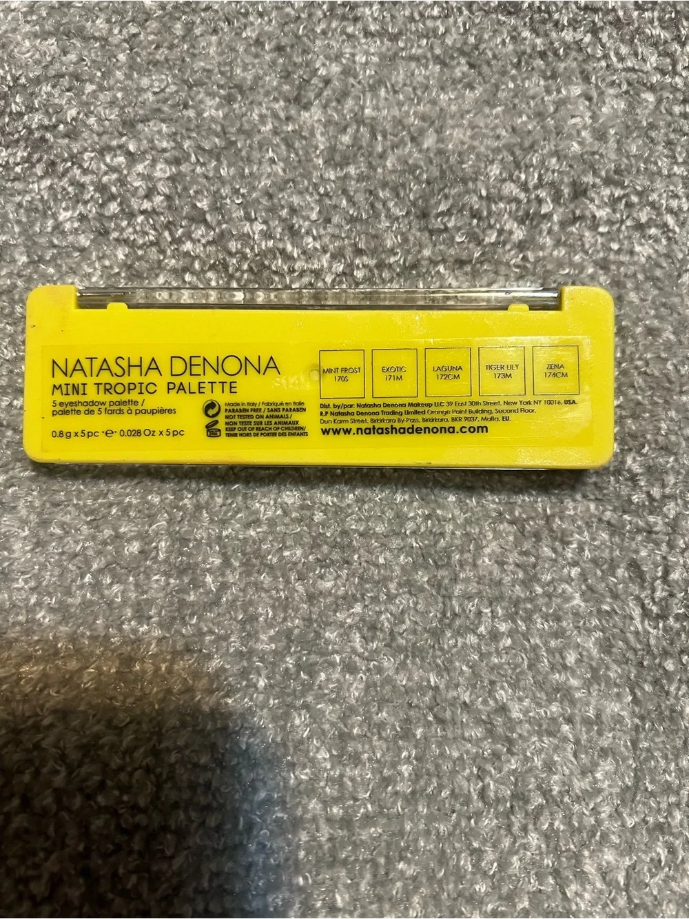 Natasha Denona Mini Eyeshadow Palette - tropic